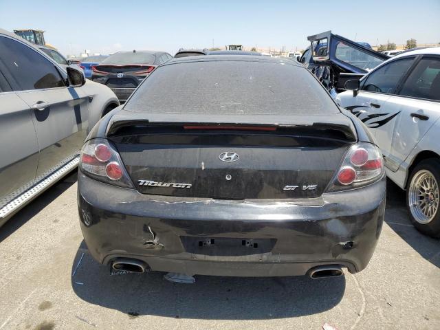 KMHHN66F88U266949 - 2008 HYUNDAI TIBURON GT BLACK photo 6