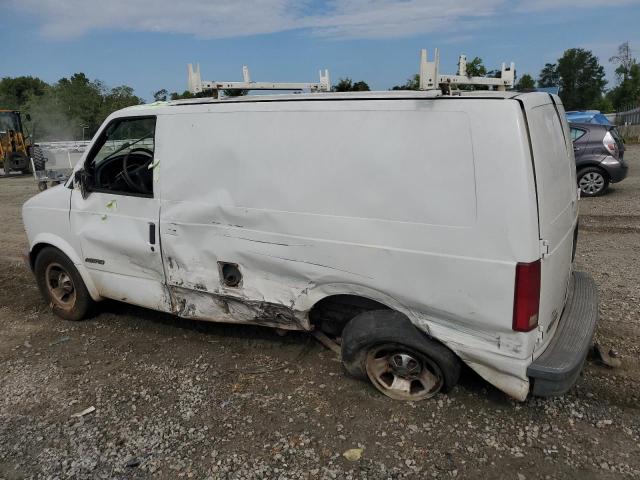 1GCDM19W91B114989 - 2001 CHEVROLET ASTRO WHITE photo 2