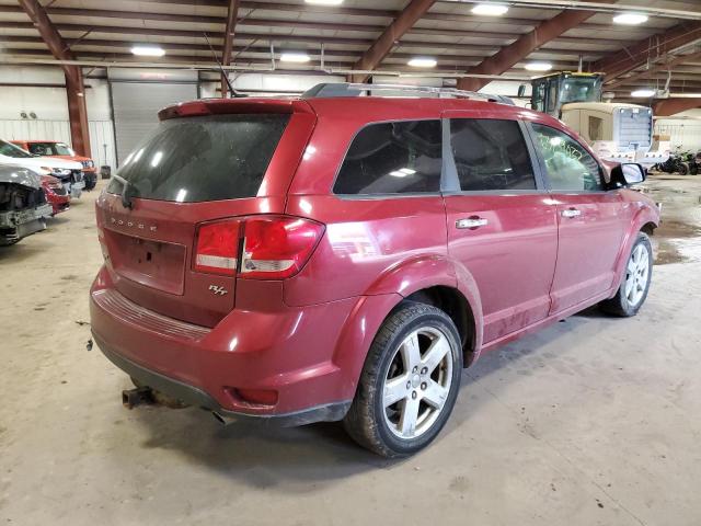 3D4PH6FG8BT537660 - 2011 DODGE JOURNEY R/T RED photo 4