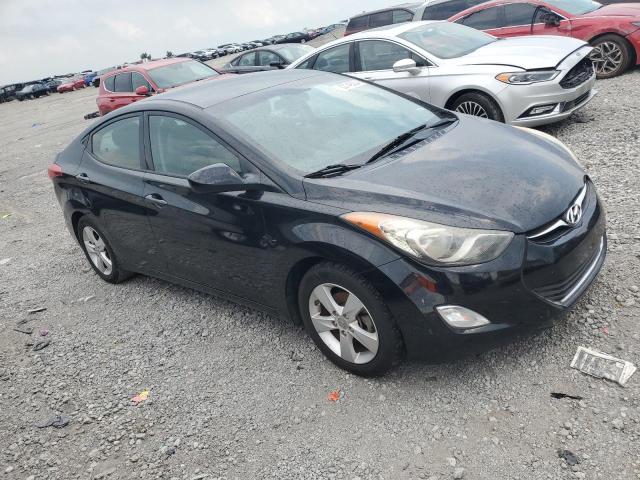 5NPDH4AE2DH325995 - 2013 HYUNDAI ELANTRA GLS BLACK photo 4