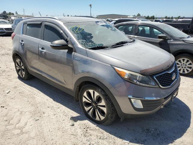 KNDPCCA68D7514265 - 2013 KIA SPORTAGE SX GRAY photo 4