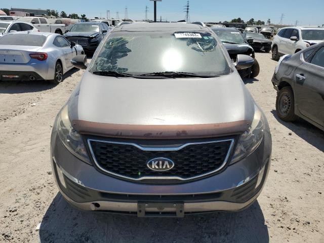 KNDPCCA68D7514265 - 2013 KIA SPORTAGE SX GRAY photo 5