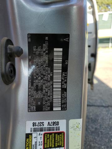 5TDDK3DC6DS067383 - 2013 TOYOTA SIENNA XLE 银色 照片 14