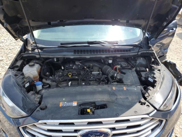 2FMPK4J90KBB00433 - 2019 FORD EDGE SEL BLUE photo 11