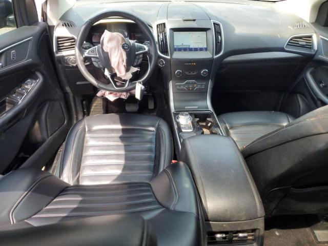 2FMPK4J90KBB00433 - 2019 FORD EDGE SEL BLUE photo 8
