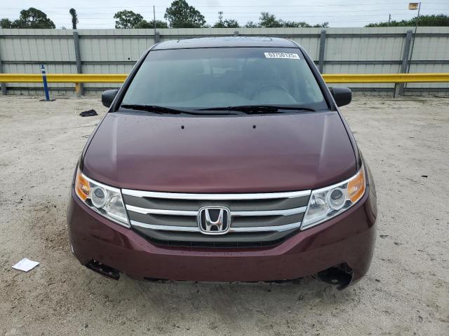 5FNRL5H61DB054757 - 2013 HONDA ODYSSEY EXL Tünd qırmızı foto 5