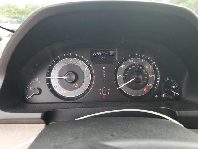 5FNRL5H61DB054757 - 2013 HONDA ODYSSEY EXL Tünd qırmızı foto 9