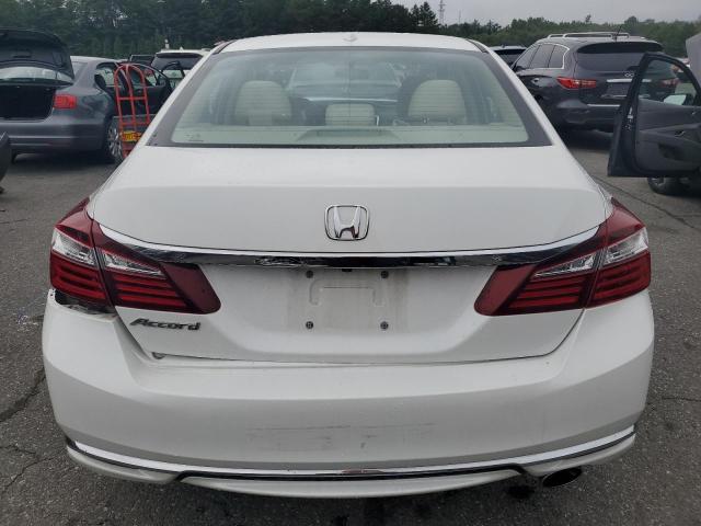 1HGCR2F71GA235435 - 2016 HONDA ACCORD EX WHITE photo 6