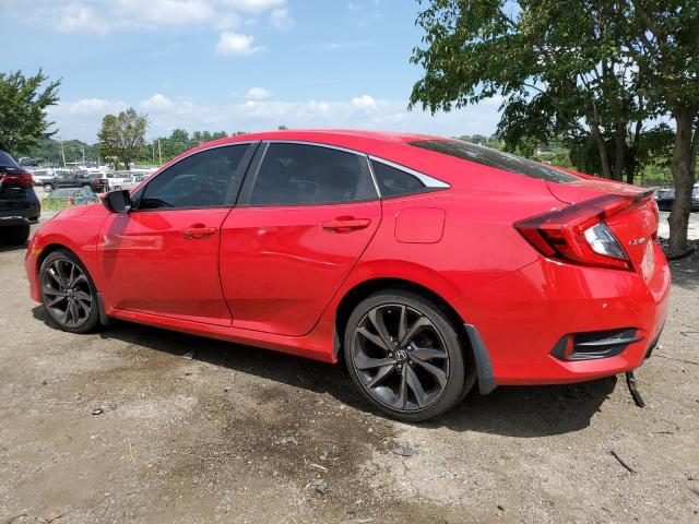 2HGFC2F81LH593282 - 2020 HONDA CIVIC SPORT 红色 照片 2