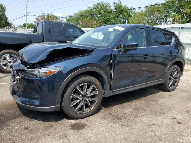 JM3KFADL4H0151296 - 2017 MAZDA CX-5 GRAND TOURING BLUE photo 1