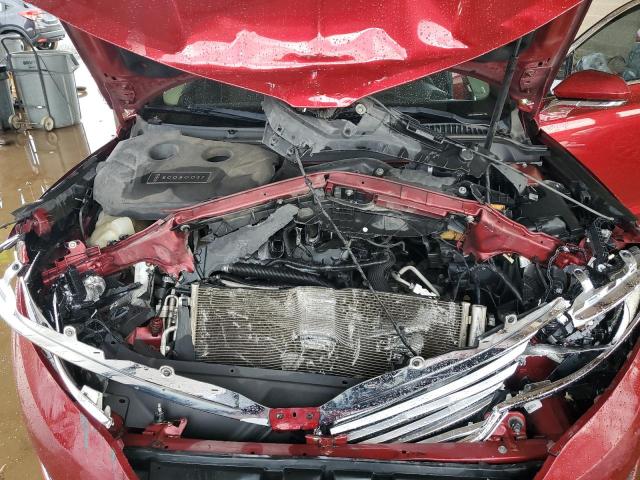 3LN6L2J94ER811068 - 2014 LINCOLN MKZ RED photo 11