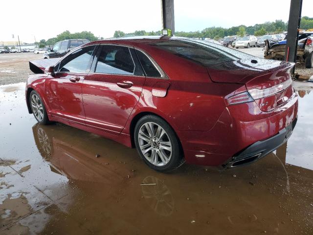 3LN6L2J94ER811068 - 2014 LINCOLN MKZ RED photo 2