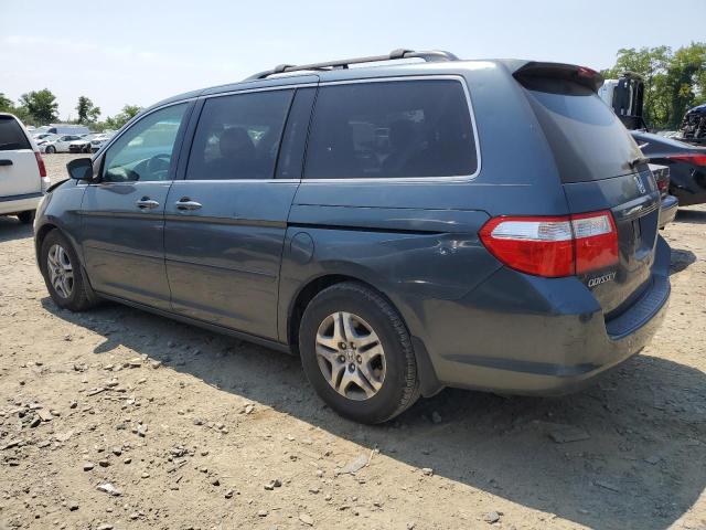 5FNRL38786B448370 - 2006 HONDA ODYSSEY EXL BLUE photo 2