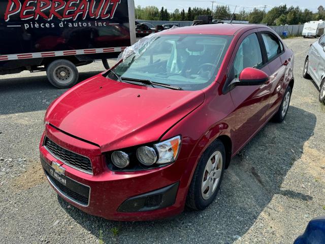 1G1JA5EH3E4239791 - 2014 CHEVROLET SONIC LS წითელი ფოტო 1