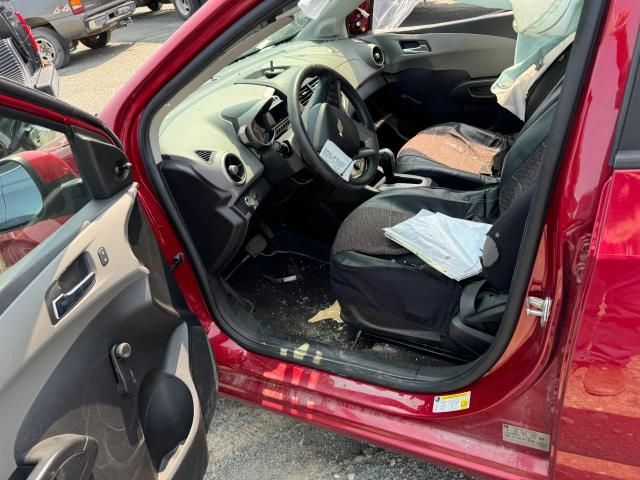 1G1JA5EH3E4239791 - 2014 CHEVROLET SONIC LS წითელი ფოტო 4