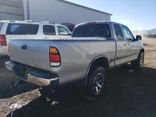 5TBBT44182S220411 - 2002 TOYOTA TUNDRA ACCESS CAB SILVER photo 4