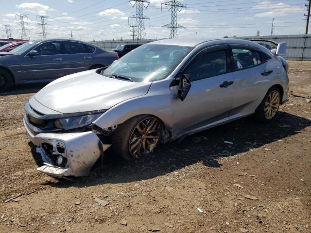 SHHFK7H4XMU416731 - 2021 HONDA CIVIC SPORT SILVER photo 1