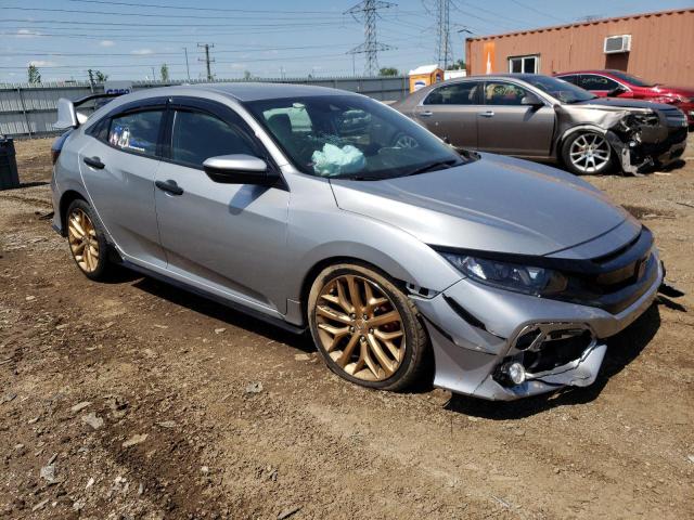 SHHFK7H4XMU416731 - 2021 HONDA CIVIC SPORT SILVER photo 4