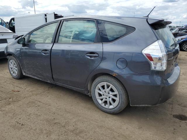 JTDZN3EUXC3143949 - 2012 TOYOTA PRIUS V GRAY photo 2