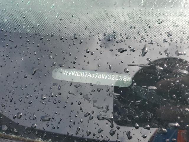 WVWDB7AJ7BW323988 - 2011 VOLKSWAGEN JETTA BLUE photo 12