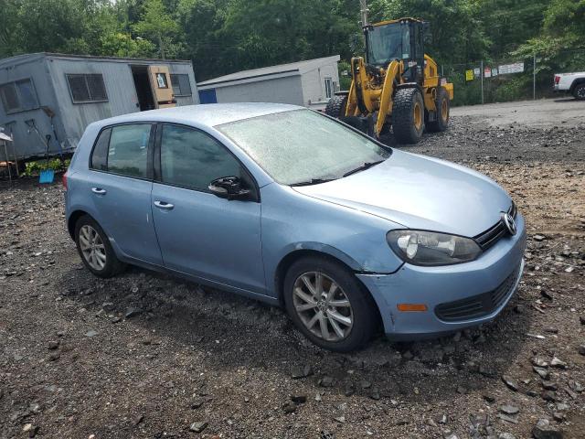 WVWDB7AJ7BW323988 - 2011 VOLKSWAGEN JETTA BLUE photo 4