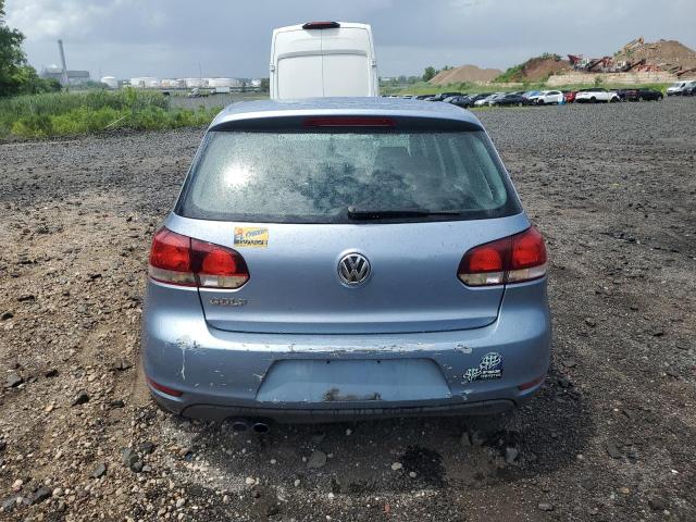 WVWDB7AJ7BW323988 - 2011 VOLKSWAGEN JETTA BLUE photo 6