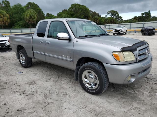 5TBRU34146S476900 - 2006 TOYOTA TUNDRA ACCESS CAB SR5 SILVER photo 4