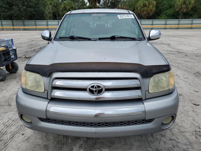 5TBRU34146S476900 - 2006 TOYOTA TUNDRA ACCESS CAB SR5 SILVER photo 5