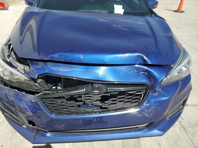 4S3GTAK64H3722790 - 2017 SUBARU IMPREZA SPORT BLUE photo 11