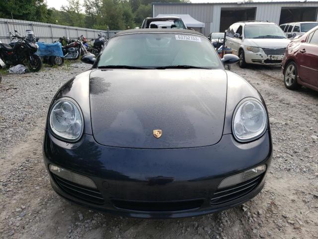 WP0CB29896U731622 - 2006 PORSCHE BOXSTER S BLACK photo 5