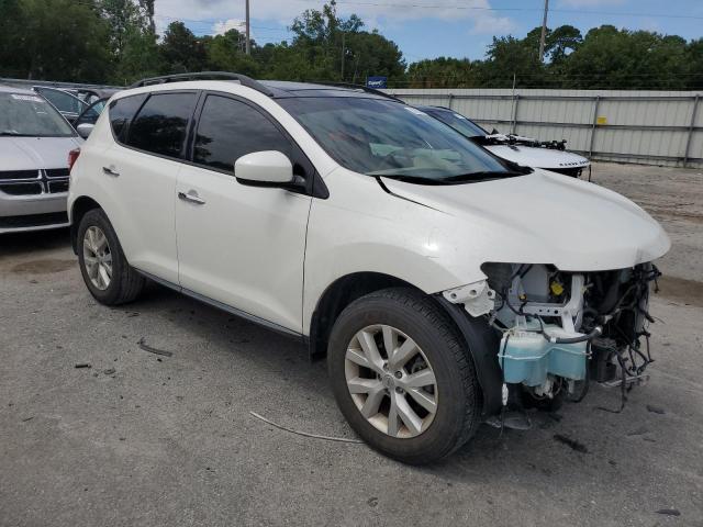 JN8AZ1MU6EW420819 - 2014 NISSAN MURANO S WHITE photo 4