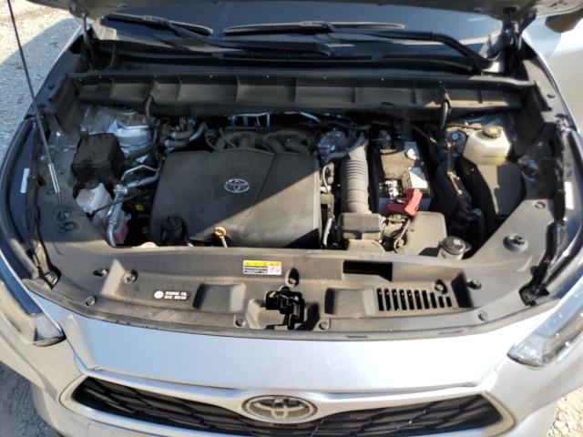 5TDHZRAH8MS053288 - 2021 TOYOTA HIGHLANDER XLE فضي صورة 11