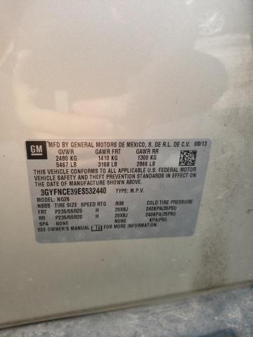 3GYFNCE39ES532440 - 2014 CADILLAC SRX PERFORMANCE COLLECTION Алтын фото 12