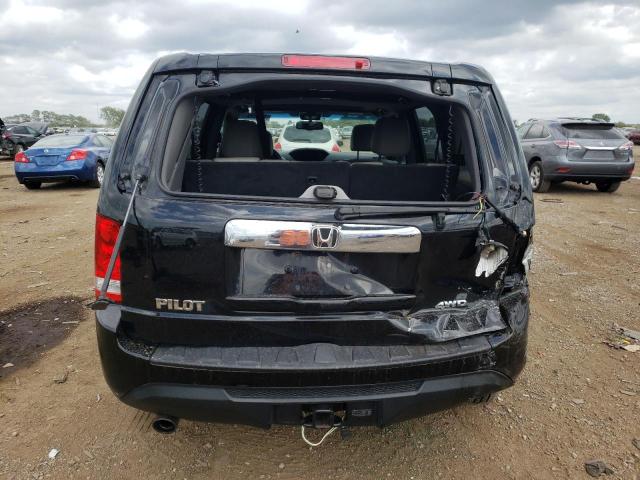 5FNYF4H52FB003467 - 2015 HONDA PILOT EXL BLACK photo 6