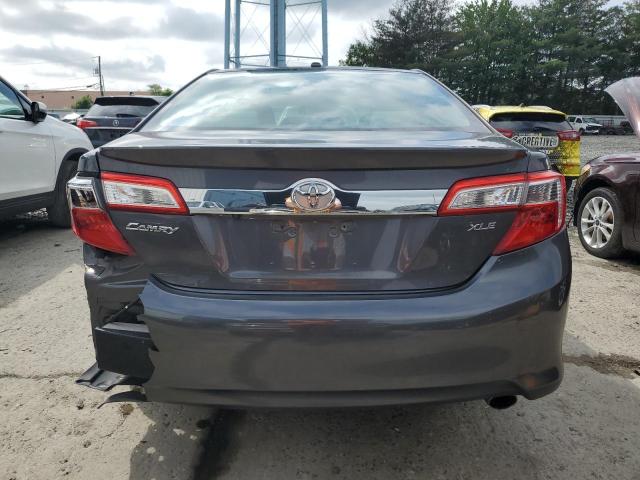 4T4BF1FKXCR256134 - 2012 TOYOTA CAMRY BASE GRAY photo 6