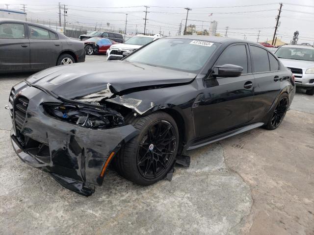 WBS33AY02MFL26456 - 2021 BMW M3 COMPETITION BLACK photo 1