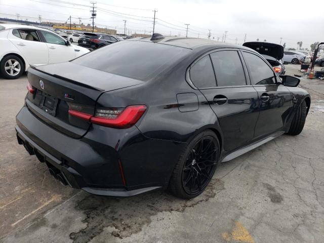 WBS33AY02MFL26456 - 2021 BMW M3 COMPETITION BLACK photo 3
