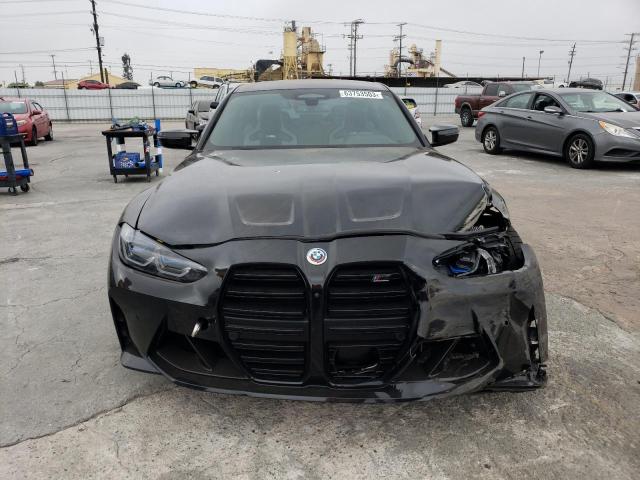 WBS33AY02MFL26456 - 2021 BMW M3 COMPETITION BLACK photo 5