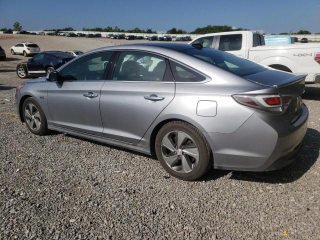 KMHE34L18HA051918 - 2017 HYUNDAI SONATA HYBRID GRAY photo 2