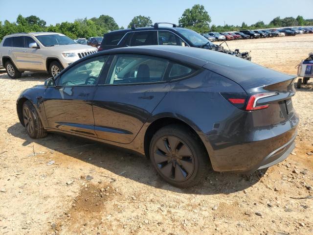 5YJ3E1EA1SF009252 - 2025 TESLA MODEL 3 GRAY photo 2