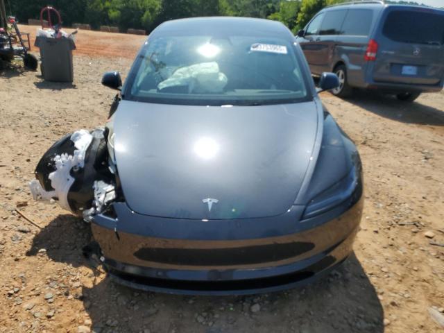 5YJ3E1EA1SF009252 - 2025 TESLA MODEL 3 GRAY photo 5