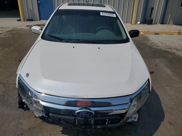 3FAHP0JA5CR363829 - 2012 FORD FUSION SEL WHITE photo 5