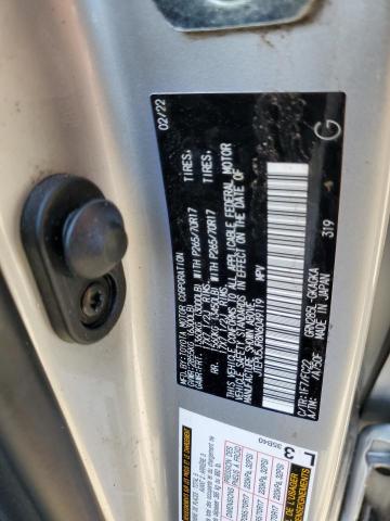 JTEPU5JR8N6049119 - 2022 TOYOTA 4RUNNER SR5/SR5 PREMIUM 银色 照片 13