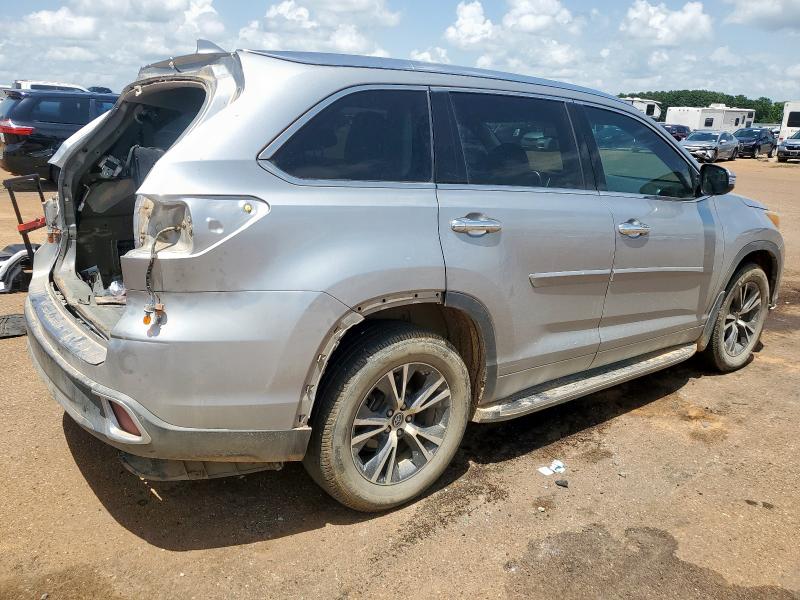 5TDKKRFH4GS158482 - 2016 TOYOTA HIGHLANDER XLE ვერცხლისფერი ფოტო 3