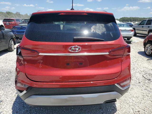 5NMS23AD9KH034642 - 2019 HYUNDAI SANTA FE SE RED photo 6