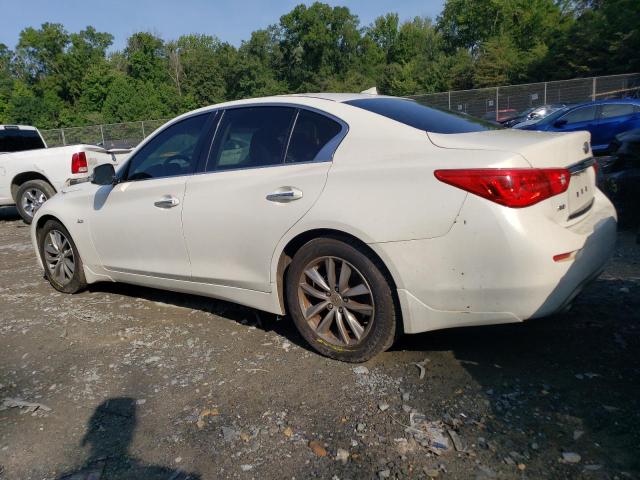 JN1EV7AR7GM346517 - 2016 INFINITI Q50 PREMIUM WHITE photo 2