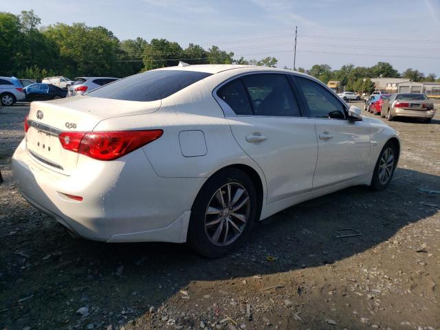 JN1EV7AR7GM346517 - 2016 INFINITI Q50 PREMIUM WHITE photo 3