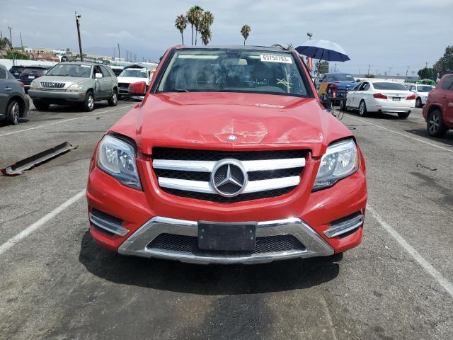 WDCGG8JB2FG410608 - 2015 MERCEDES-BENZ GLK 350 4MATIC RED photo 5