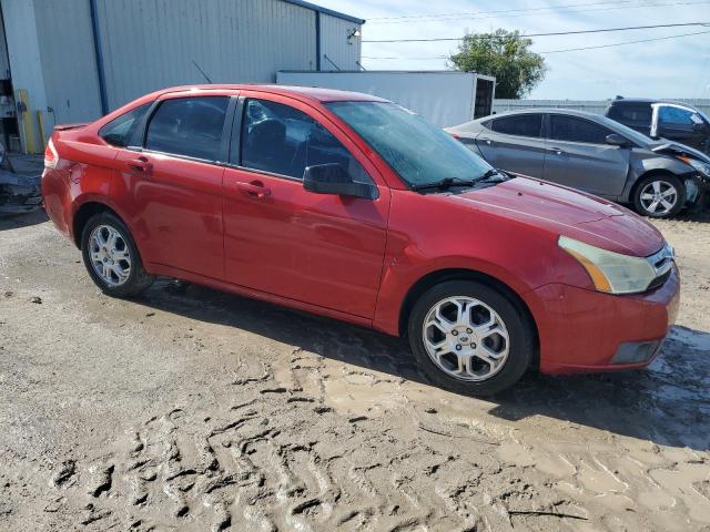 1FAHP36NX9W217672 - 2009 FORD FOCUS SES RED photo 4