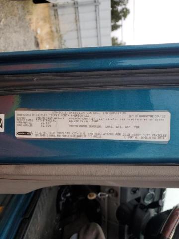 1FUJGLDR0DLBS3646 - 2013 FREIGHTLINER CASCADIA 1 蓝色 照片 10